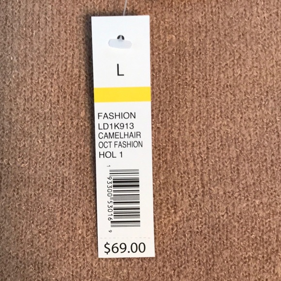 COPY - New w/tag, Turtleneck Sweater, Sz L, Camel… - Picture 2 of 7